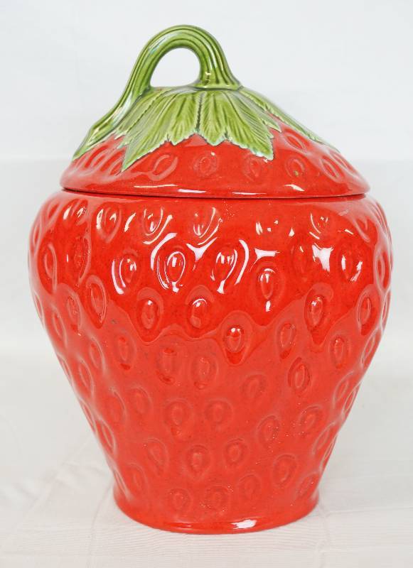 Strawberry Cookie Jar